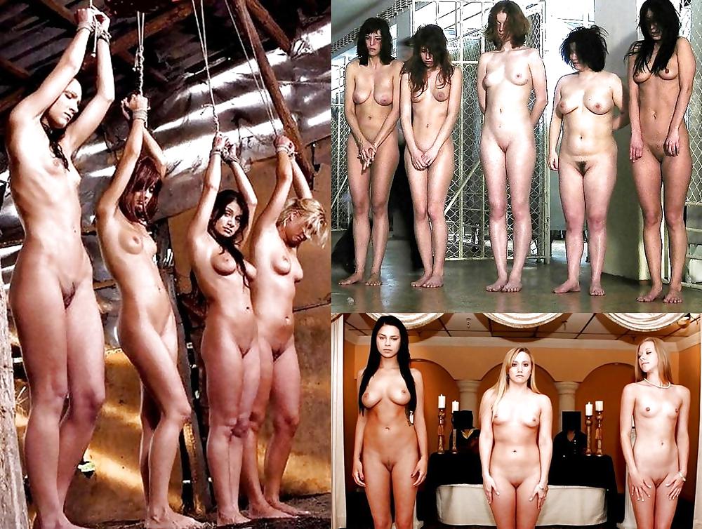 Women naked in groups for slave training porn gallery