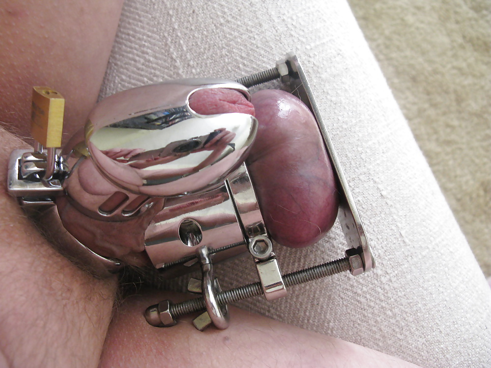 Cock in chastity cage porn gallery