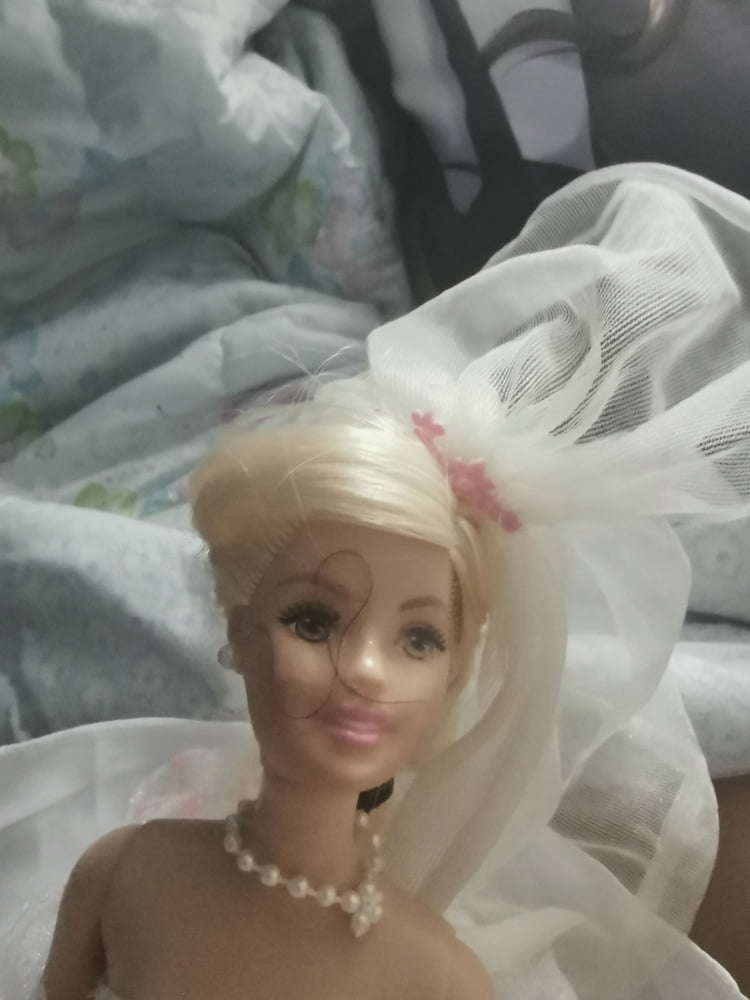 Latex barbie dolls bondage party