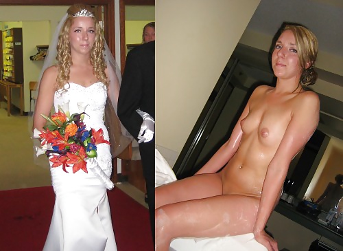 Dressed Undressed Brides porn gallery