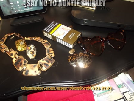 say no to auntie shirley         