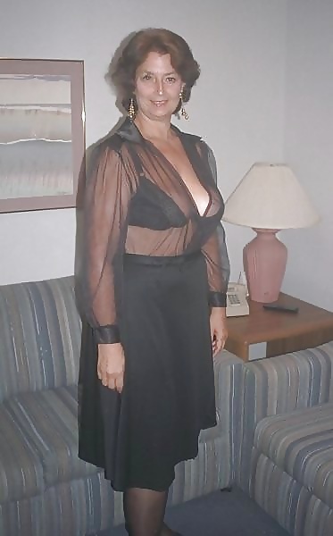 My Aunt's Vintage Black Lingerie porn gallery