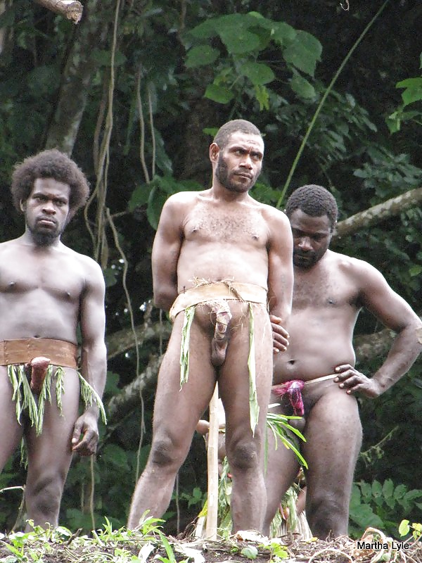Ethnic male nude.