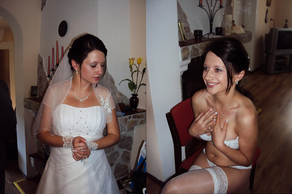 Real Amateur Brides - Dressed Undressed 11 porn gallery