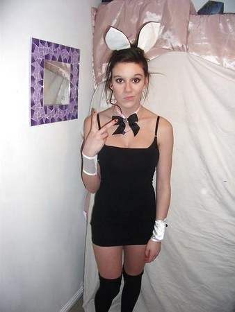 My Fancy Dress Bunny Outfit  (Last Year)