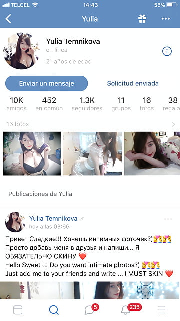 PACK OF YULIA TEMNIKOVA porn gallery