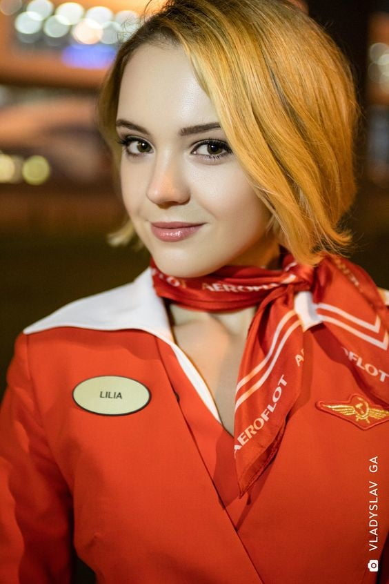 Sexy Russian Stewardess - 11 Photos 