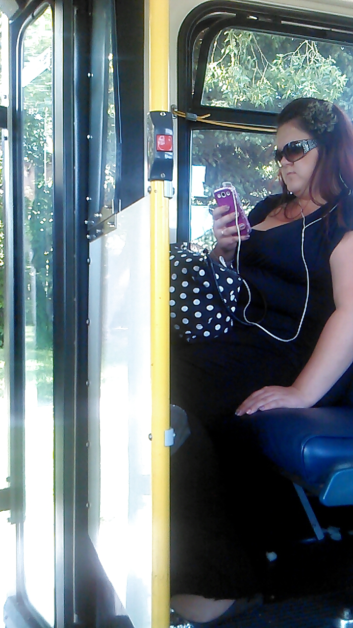 Once again, lovely ladies of public transit. porn gallery