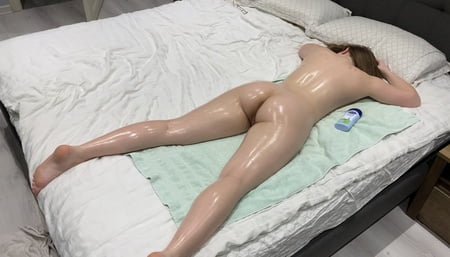 julia gets an only massage         