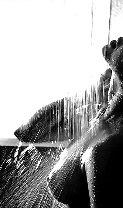 Shower in Black&White #2 porn gallery