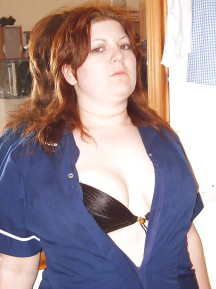 BBW-Chubby Nurse - Now and Then porn gallery