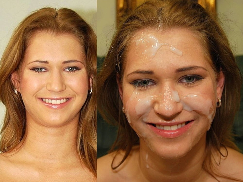 Before and After - Facial Cumshot 12 - 19 Photos 