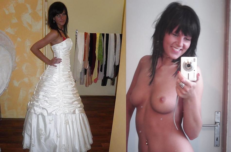 Real Amateur Brides - Dressed & Undressed 4 porn gallery