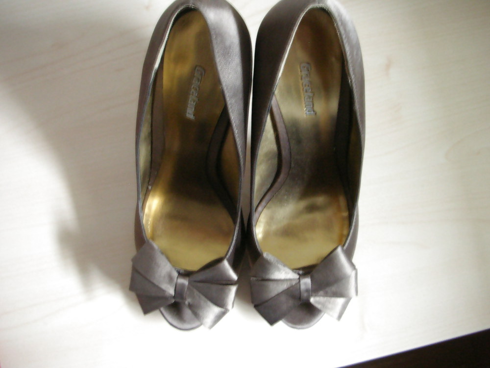 wife bronze high heels metal spiked porn gallery
