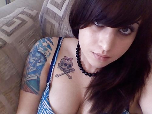Emo girls with nice tattoos porn gallery