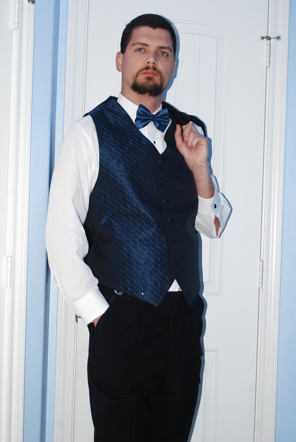 Pre-Christmast Party Photos in my tux porn gallery