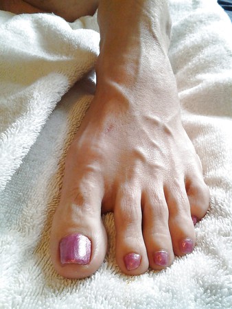 mature feet