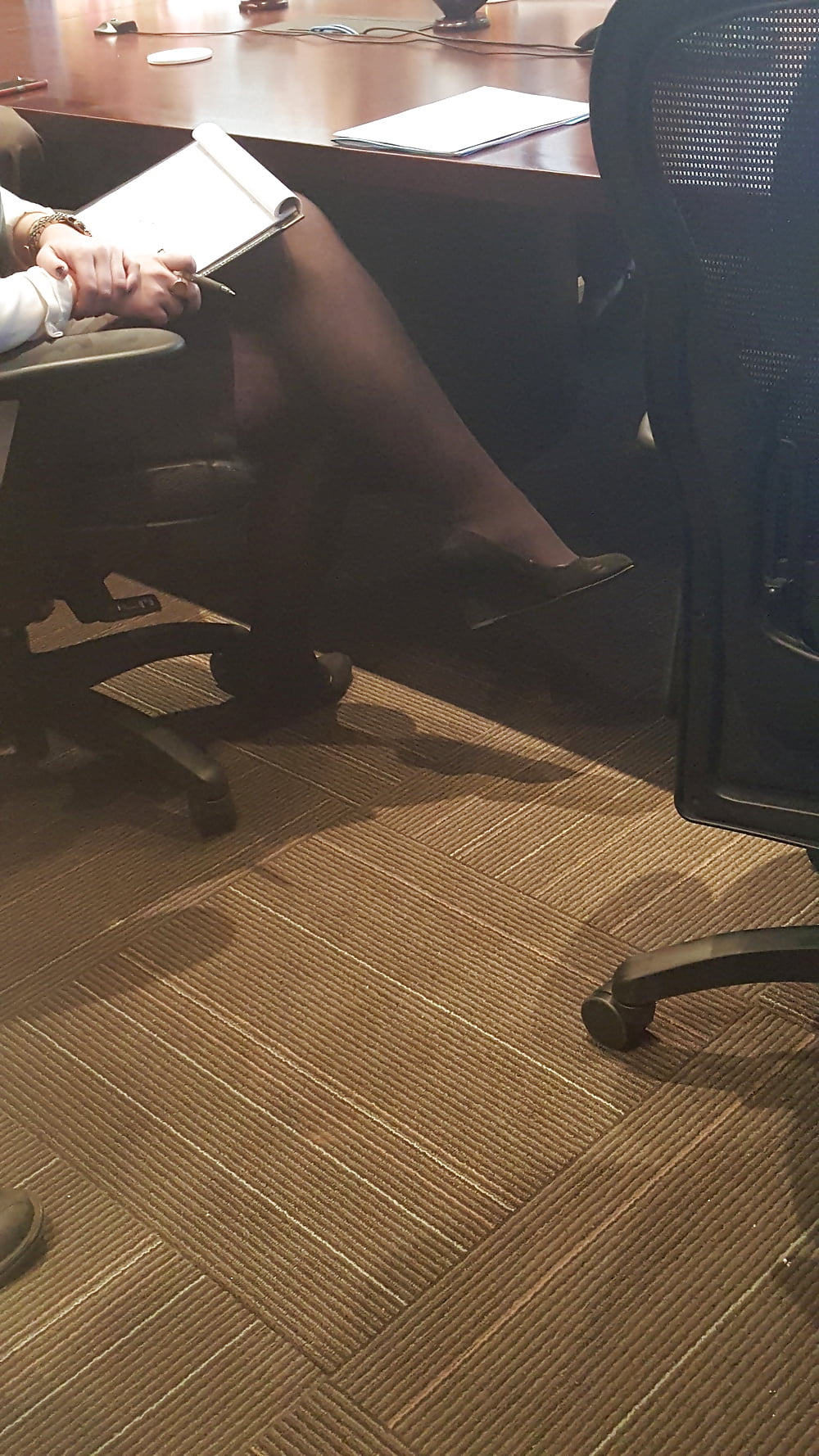 My employee's candid pantyhose porn gallery