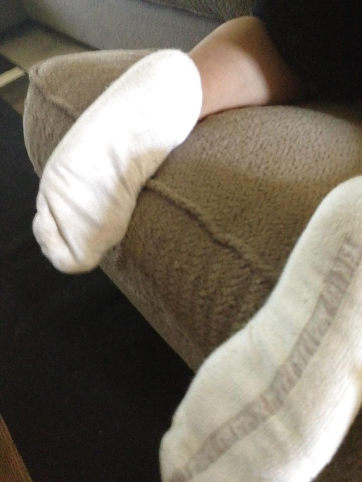 Stinky White Socked Feet porn gallery