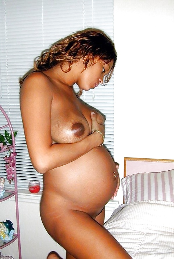 Amateur pregnant black women
