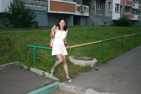 Russian Teen Upskirt Public