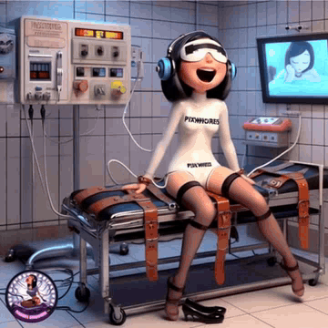 Pixwhores Experimental Enhanced: Animated Orgasmatron Gifs #22