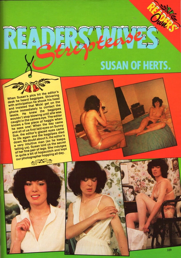 Susan Of Herts 1981 Fiesta Christmas Special Readers Wives 5 Pics